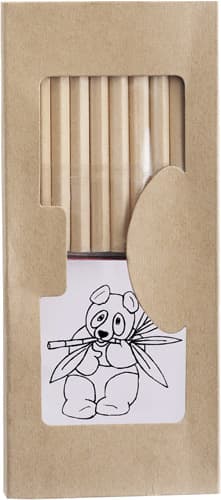 Cardboard drawing set