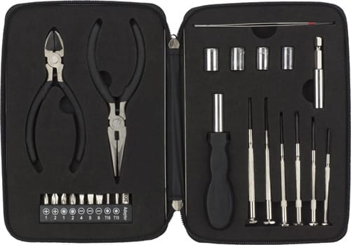 Aluminium tool set