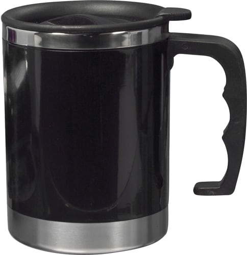 Stainless steel and AS double walled mug
