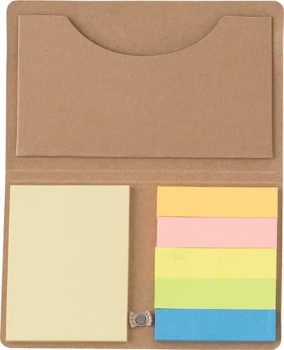 Cardboard sticky note set