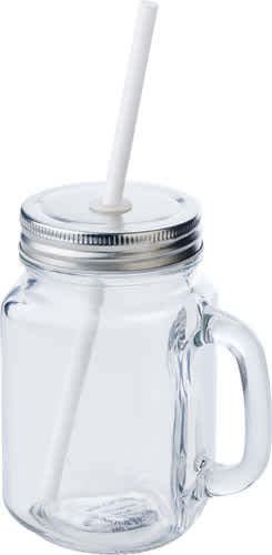 Glass mason jar
