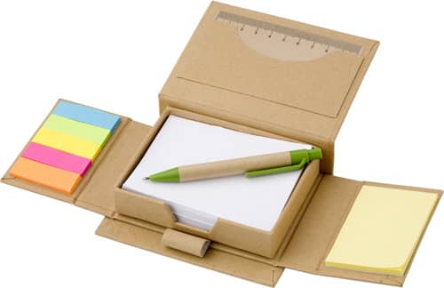 Cardboard memo holder