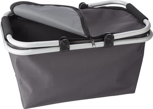 Polyester (320-330 gr/m²) shopping basket.