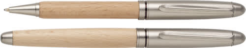 Beechwood writing set