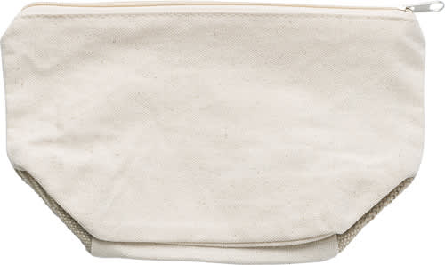 Cotton toiletry bag