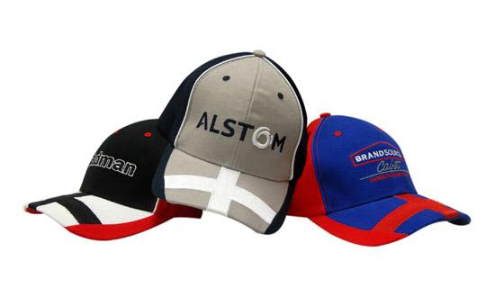 Brushed Heavy Cotton with Crown Piping & Peak Cross Embroidery