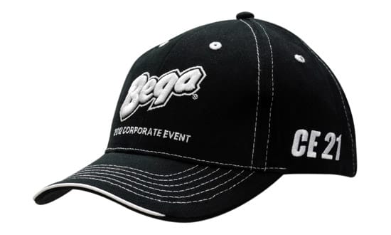 Brushed Heavy Cotton with Open Lip Sandwich and Contrast Stitching