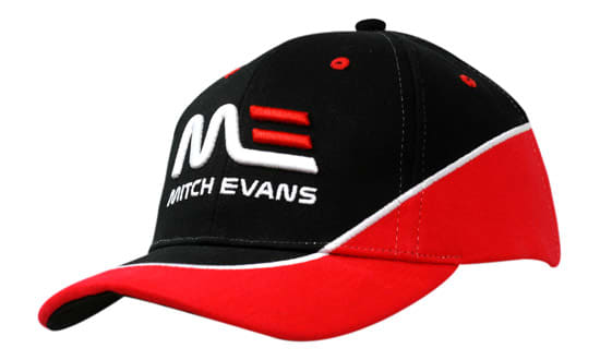 Brushed Heavy Cotton with Inserts & Embroidery on Crown & Peak