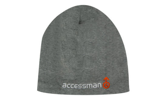 Rolled Down 100% Cotton Beanie - Toque with Fleece Lining