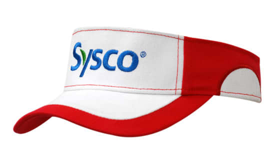 Brushed Heavy Cotton Visor with Peak Indent
