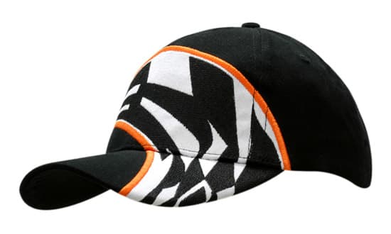 Brushed Heavy Cotton with Swoosh Check Embroidery on Crown & Peak