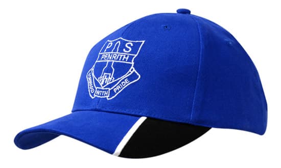 Brushed Heavy Cotton with Peak Inserts & Embroidery