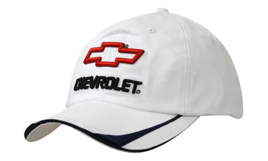 Deluxe Bull Denim Cotton Twill with Sandwich Trim & Peak Embroidered Lines