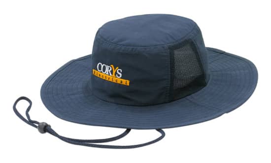 Microfibre Hat with Mesh Inserts