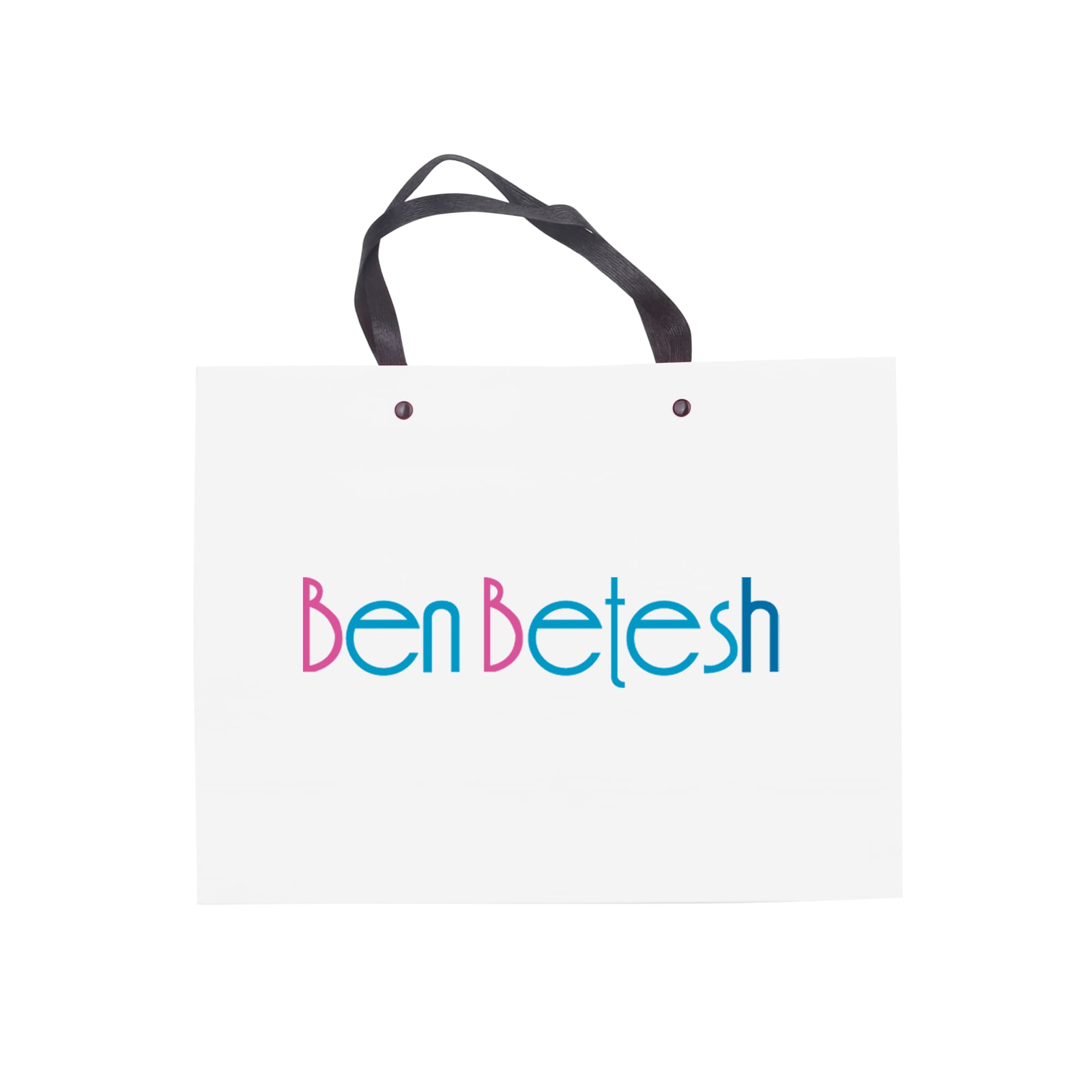 Knitted Handle Bag with Lamination(300x230x100mm)