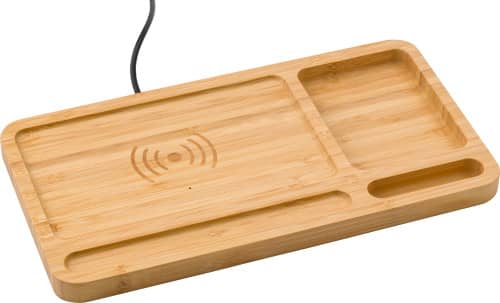 Bamboo desk organizer