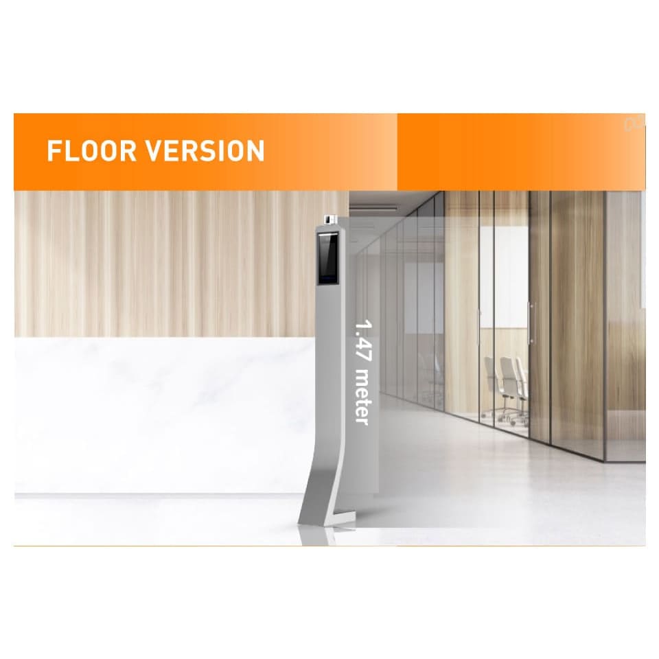 Dahua Temperature Screening Kiosk With Floor Stand
