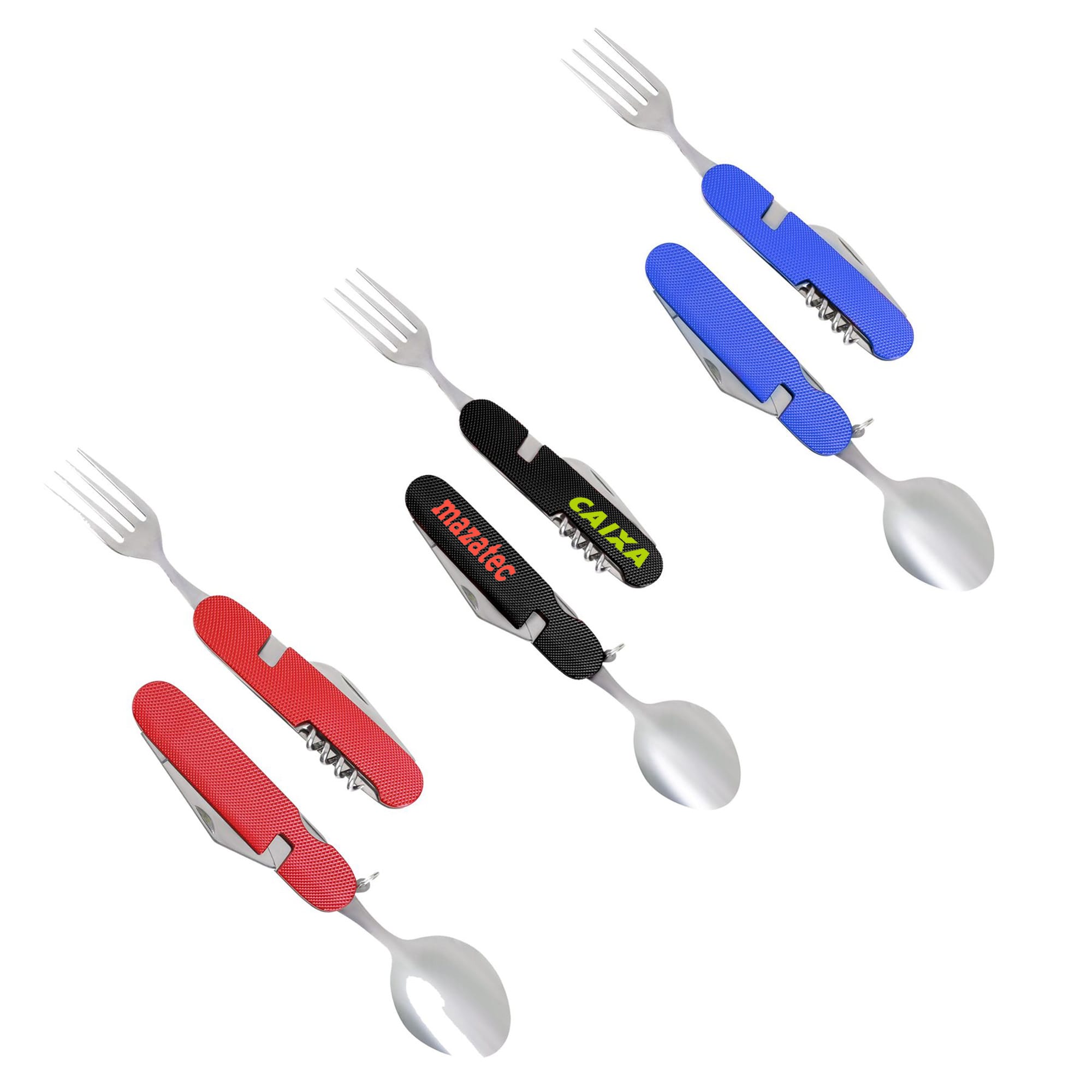 Coloured Hardware Camping Cutlery Tool