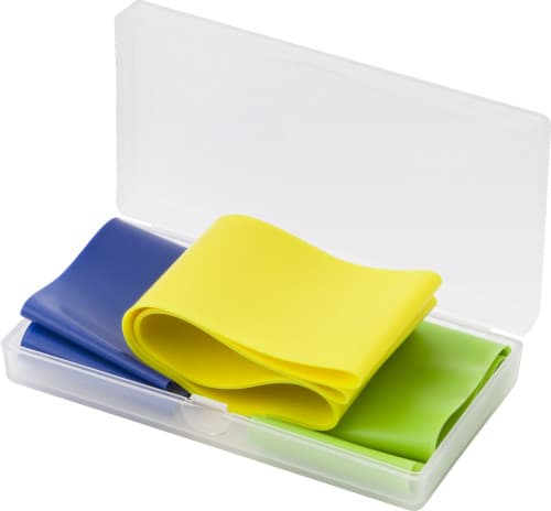 Set of three elastic sports bands