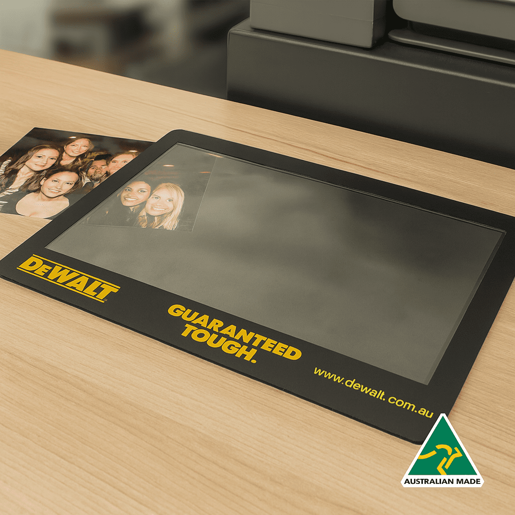 Framed Insert Counter Mat (420mm x 297mm x 1mm Natural Rubber)