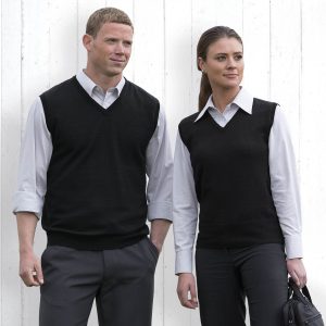 Merino Fully Fashioned Vest - Mens