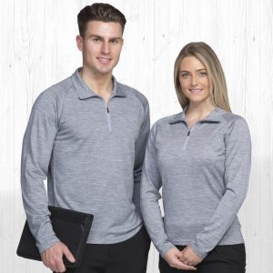 Merino Zip Pullover - Mens