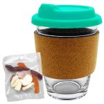 Jelly Party Mix in Cork Band Glass Coffee Cup