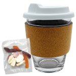 Jelly Party Mix in Cork Band Glass Coffee Cup