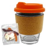 Jelly Party Mix in Cork Band Glass Coffee Cup