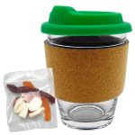Jelly Party Mix in Cork Band Glass Coffee Cup