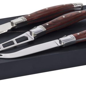 Bordeaux Cheese Knife 3 pcs Set