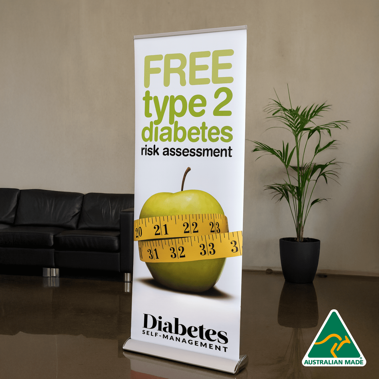 Deluxe 850mm Roll Up Banner