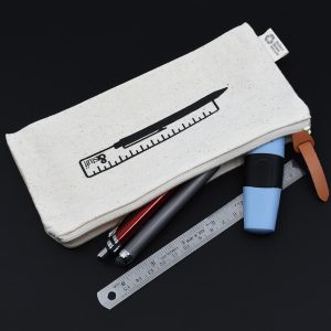 Calico Pencil Case 10cm x 21cm