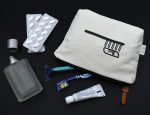 Calico Toiletry/Makeup Bag 14.5cmx22.5cm
