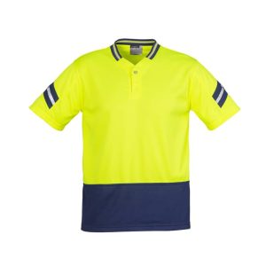 Mens Hi Vis Astro Short Sleeve Polo