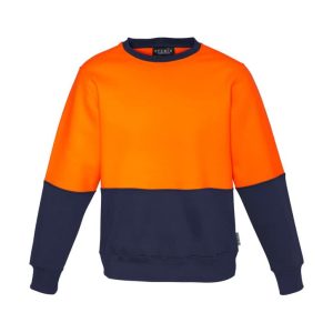 Unisex Hi Vis Crew Sweatshirt