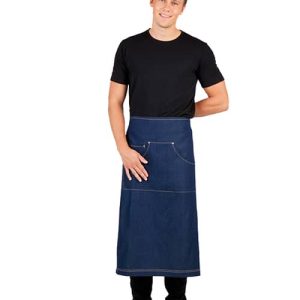 Long Waist Cotton/Denim Apron