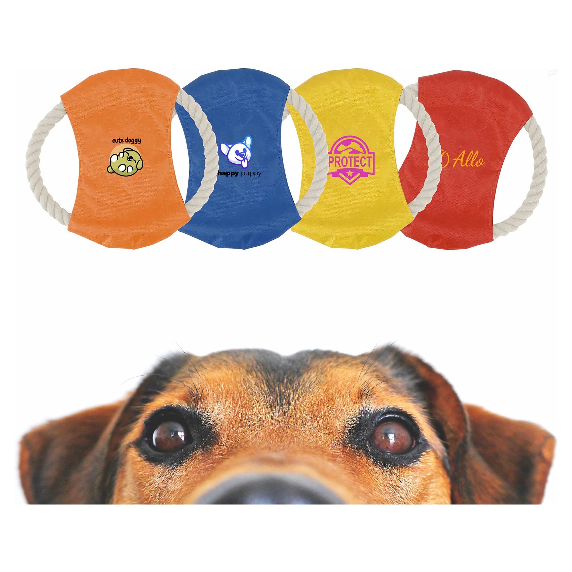 Rope Frisbee Dog Toy