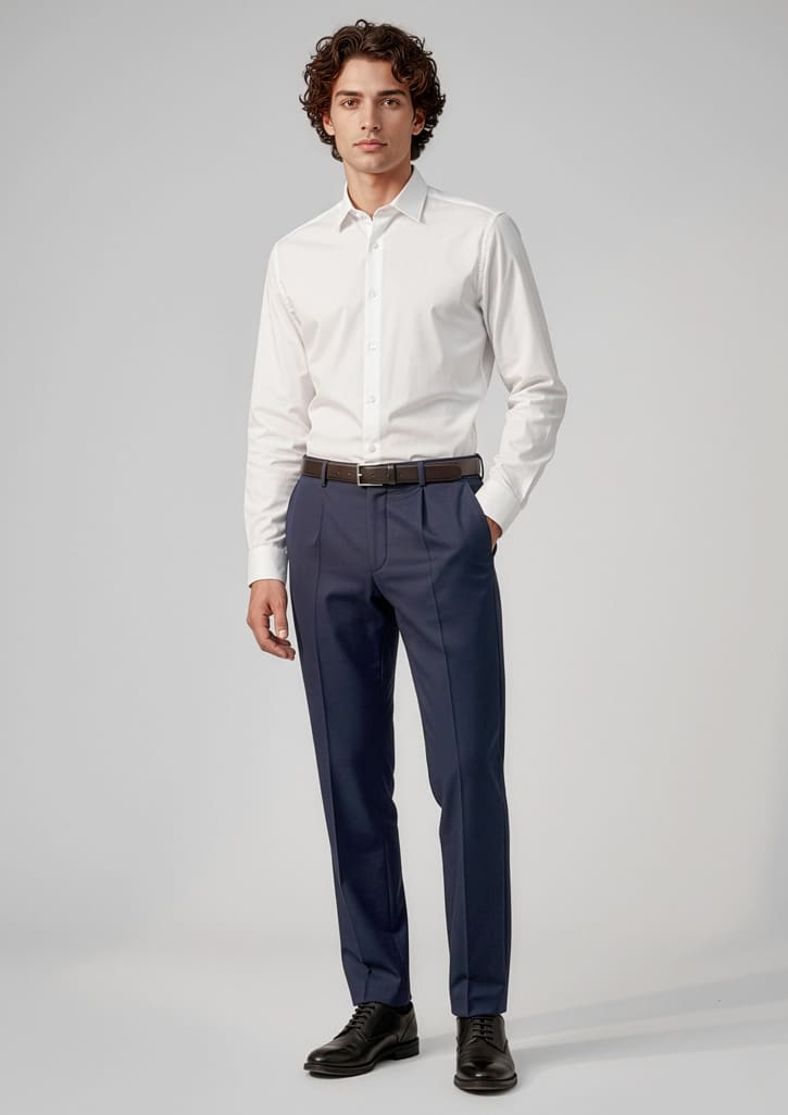bs29110_talent_navy_01.jpg Mens Classic Pleat Pant