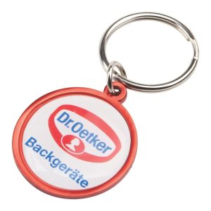 Rainbow Keyring (30mm round) - Indent