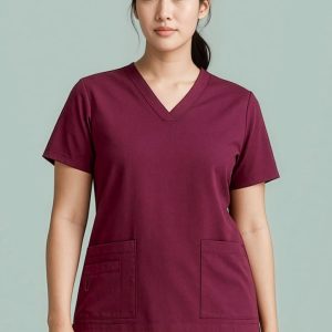 Womens Avery V-Neck Scrub Top