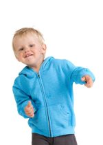 Babies Heather Zip Hoodie