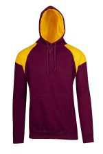Mens Shoulder Contrast Panel Hoodie