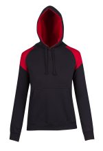 Womens/Juniors Shoulder Contrast Panel Hoodie