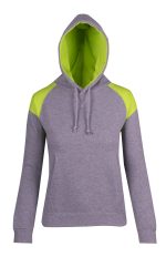Womens/Juniors Shoulder Contrast Panel Hoodie