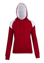 Womens/Juniors Shoulder Contrast Panel Hoodie