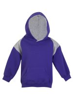 Kids Shoulder Contrast Panel Hoodies