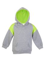 Kids Shoulder Contrast Panel Hoodies