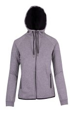 Womens/junior 320gsm Soft cotton/bonded polar fleece Hoodie