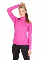 Womens Greatness Half Zip Mock Neck